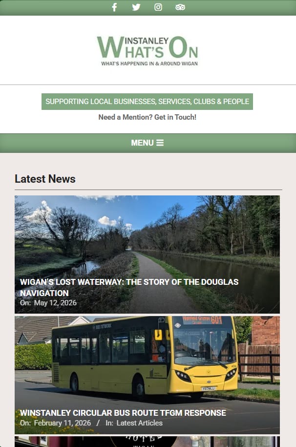 Winstanley What's On Local News www.wistanleywhatson.co.uk