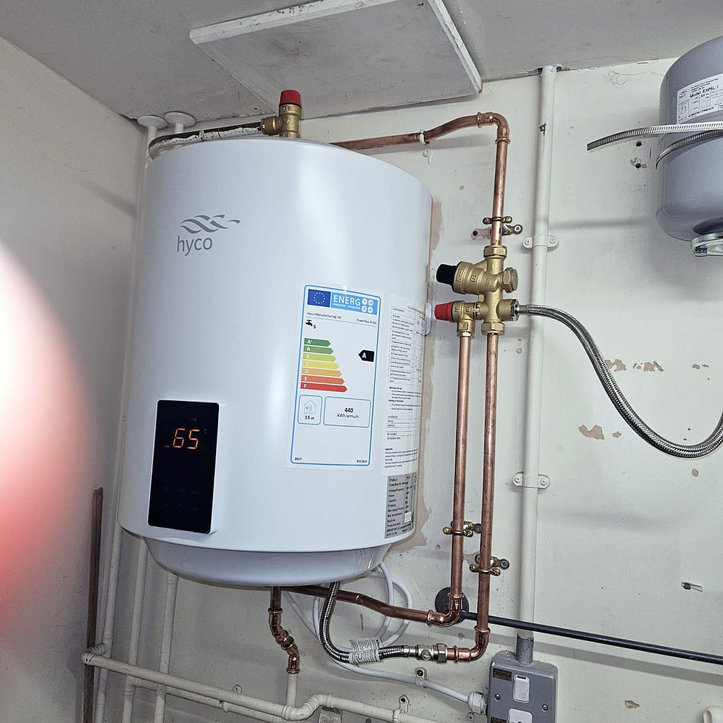 Boiler installation by Total Heating Solutions at St James Primary School Salter Lane Leyland early 2026