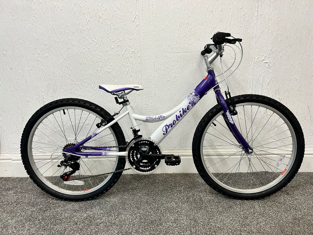 Probike Melody White & Purple 24" from Jack Parker Cycles